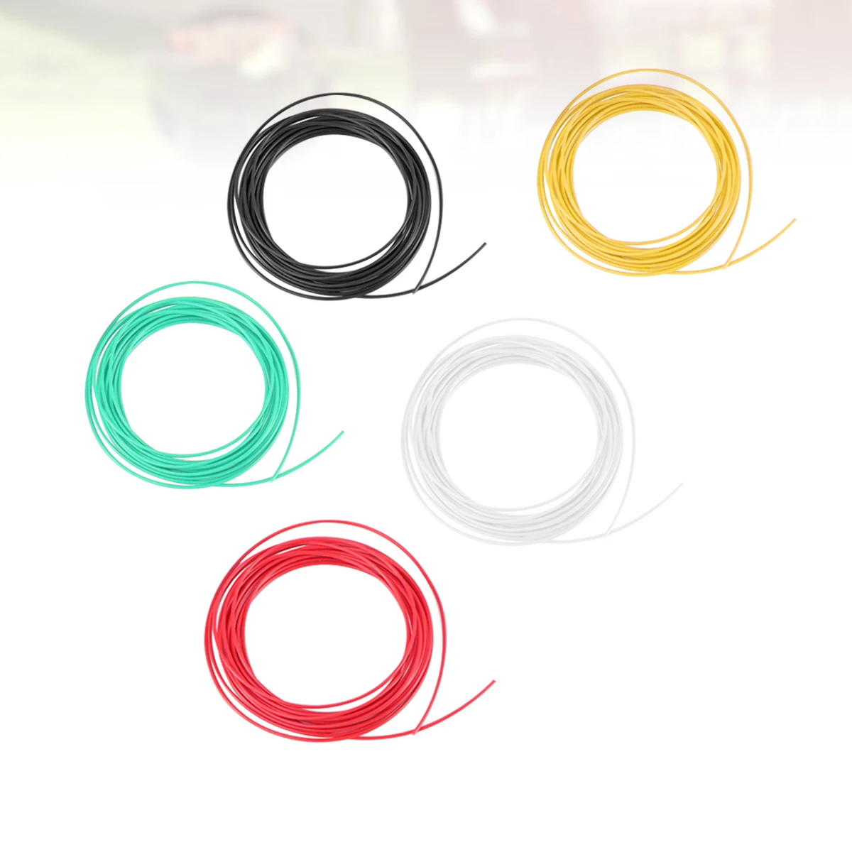 

5 Pcs 3d Printing Pen Consumables Green Refills White Printer Materials