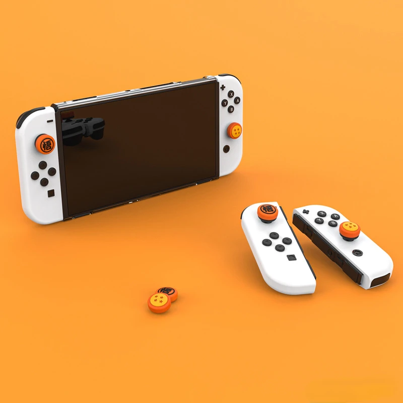 Anime Dragon Ball Rocker Caps for Nintendo Switch NS OLED Joycon PS4 PS5 Pro Thumbstick Case Joystick Cover Decor Accessories