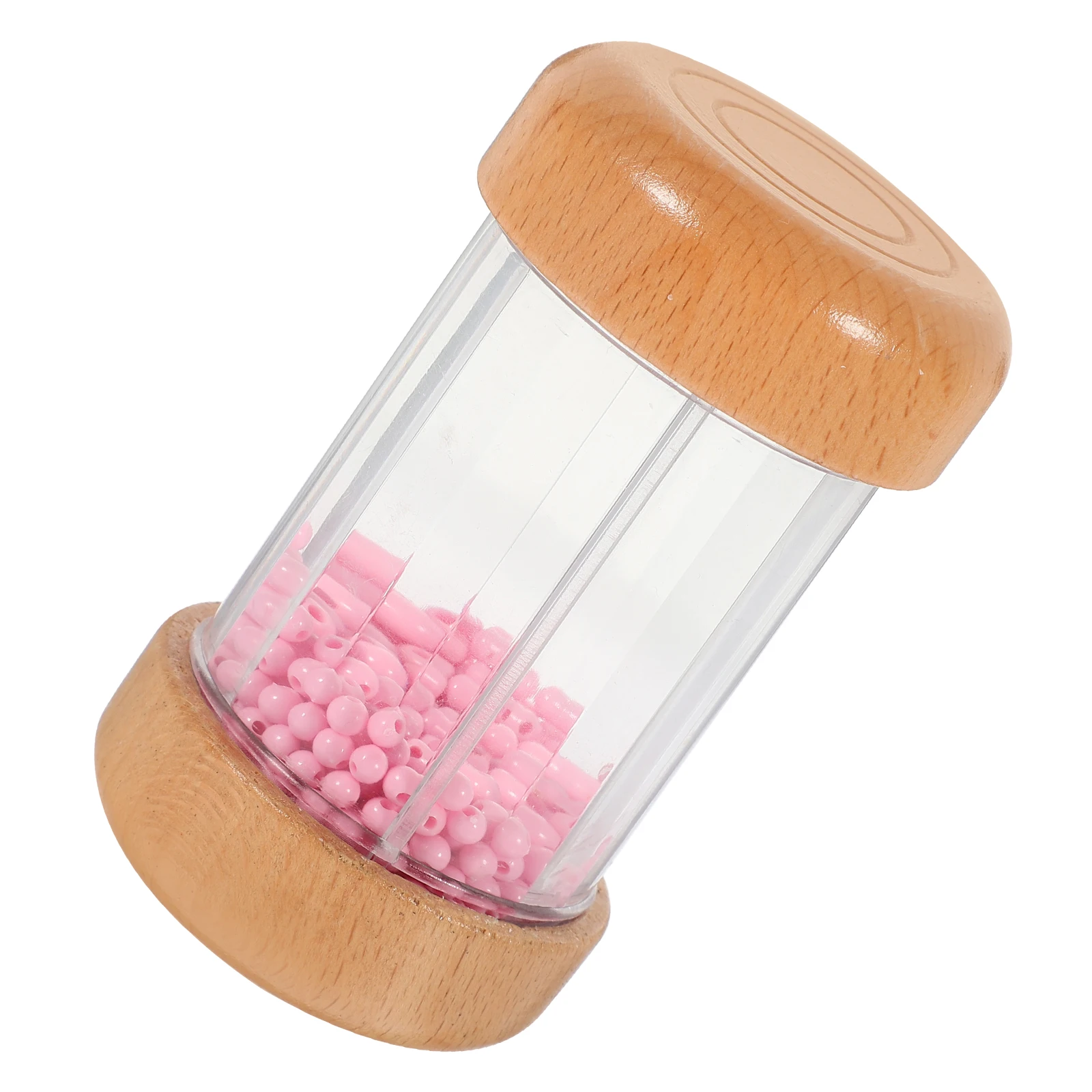 Regen Stick Holz Kunststoff Kognitive Regen Sound Musikinstrument Für Kinder Regenbogen Rainmaker Sounder Frühes Lernen