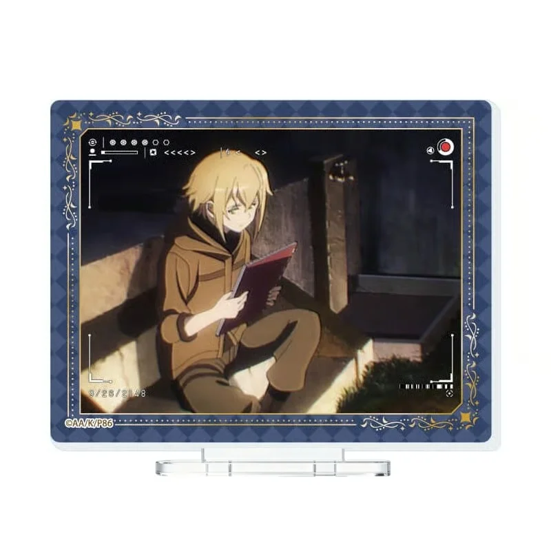 Rectangle 15cm Anime 86 -Eighty Six- Desktop Decoration Game Collectible Ornament Gift For Fans Acrylic Stand Modlel Keychain