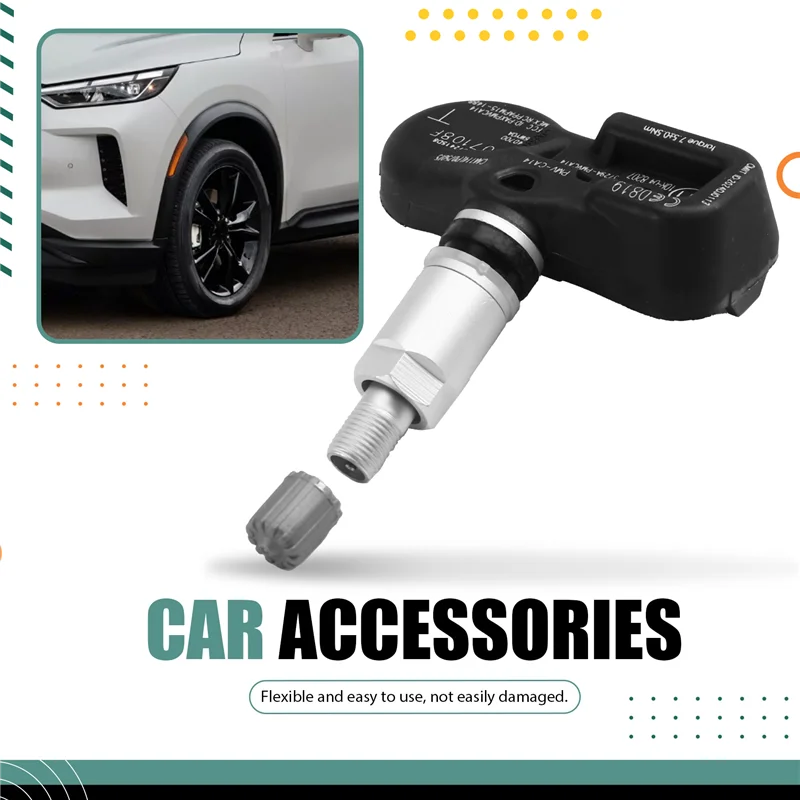 X39A-Für Infiniti QX50 QX55 QX60 QX80 Nissan Altima Kicks 2014-2025 4Pcs Auto Reifendruck Sensor Kit 40700-6WY0A 407006WY0A