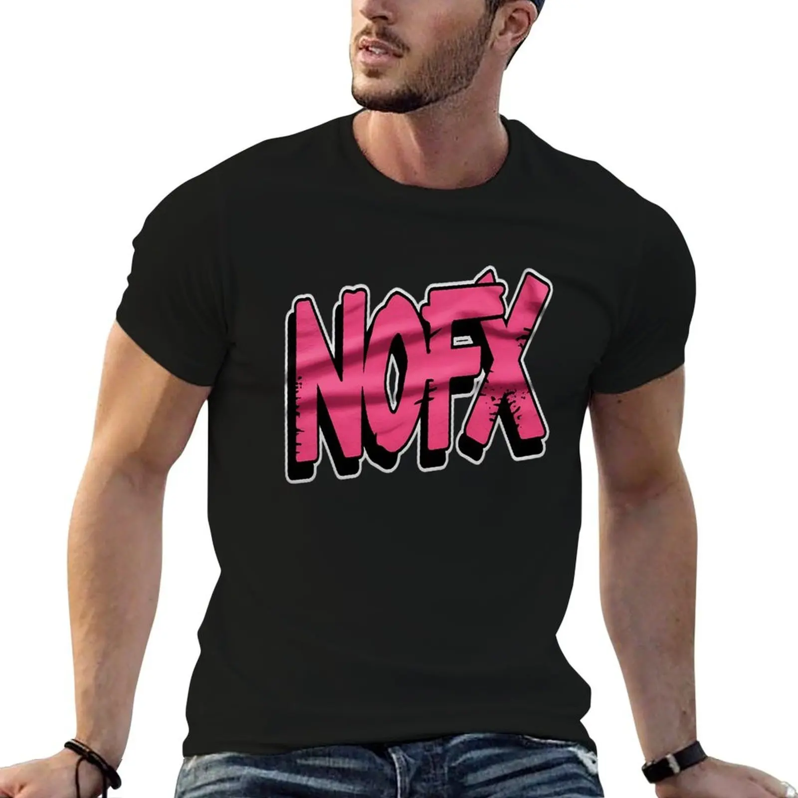 

N.O.F.X Band T-Shirt men t shirt cotton 100% t shirts for man pack cotton T-Shirt