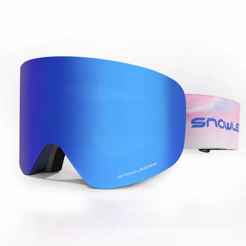 Outdoor New Ski Glasses Women Men Magnetic Anti-Ultraviolet Skiing Eyewear Goggles Anti-Fog Double Layer Sports Riding Glasses