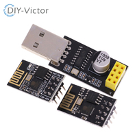 ESP01 Programmer Adapter UART GPIO0 ESP-01 Adaptaterr ESP8266 CH340G USB to ESP8266 Serial Wireless Wifi Developent Board Module