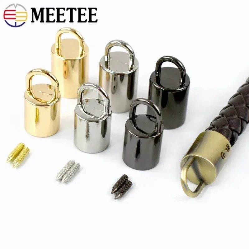 Hebillas de bloqueo de cordón de Metal para bolso, hebilla de cierre de borla, gancho de suspensión, accesorios de bricolaje, 5-30 piezas, 11mm/14mm