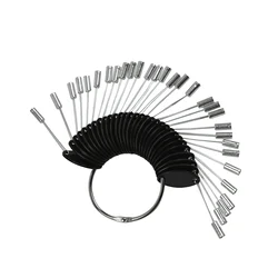 30 Pcs/Set Hair Swatches Rings Hair Dye Charts Salon Hairdressing for Testing Color Hair Coloring Card /Rings