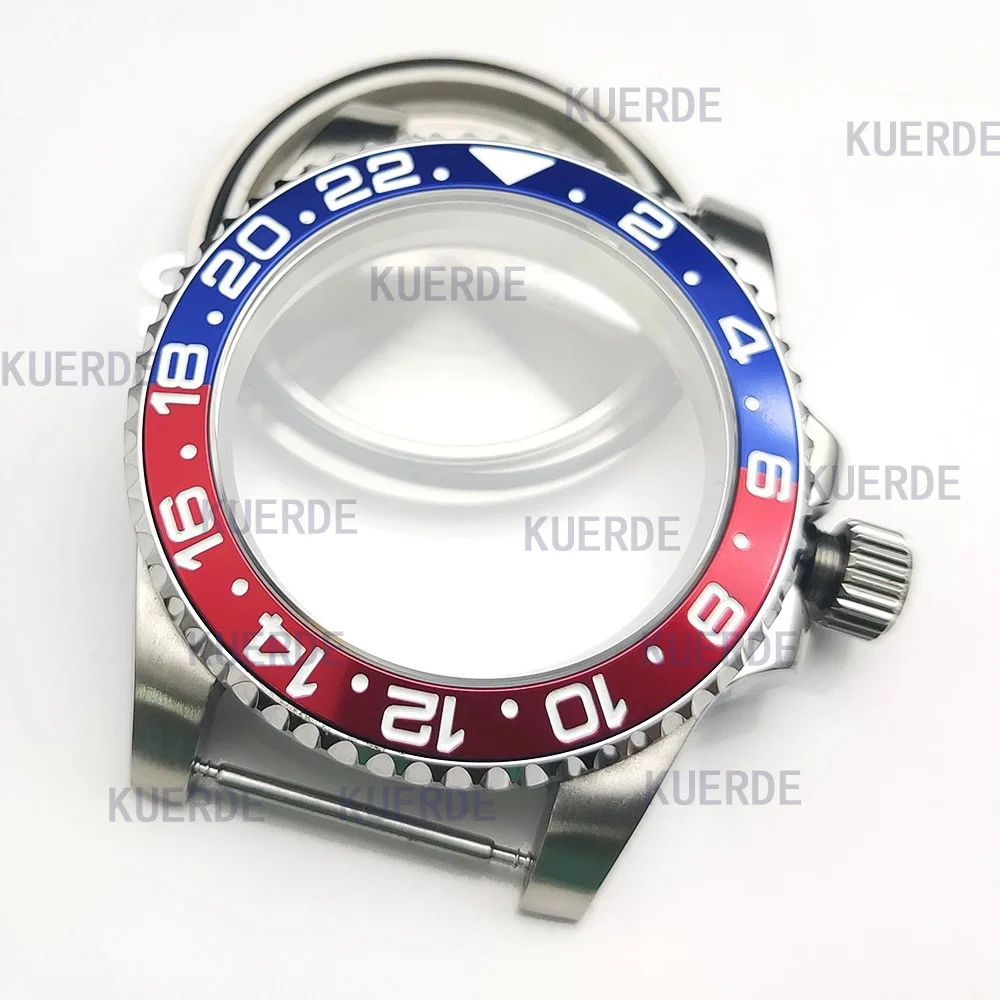 日本の革の動きに適した改造時計アクセサリー,ステンレス鋼,nh35,nh36,40mm