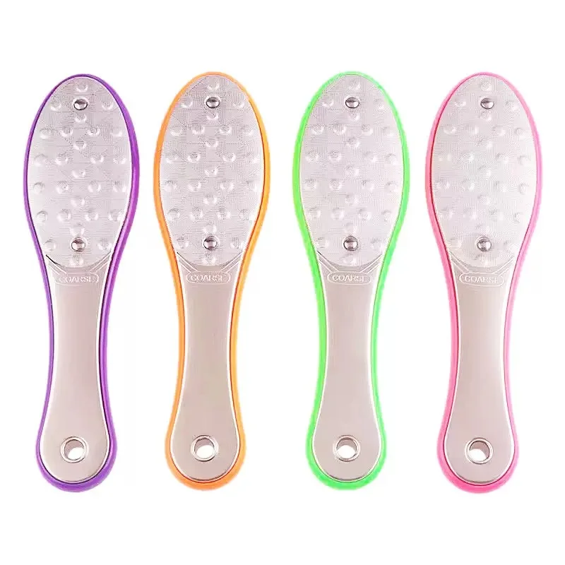 Double Sided Foot File Pedicure Foot Care Tools Dead Skin Callus Remover Stainless Steel Professional