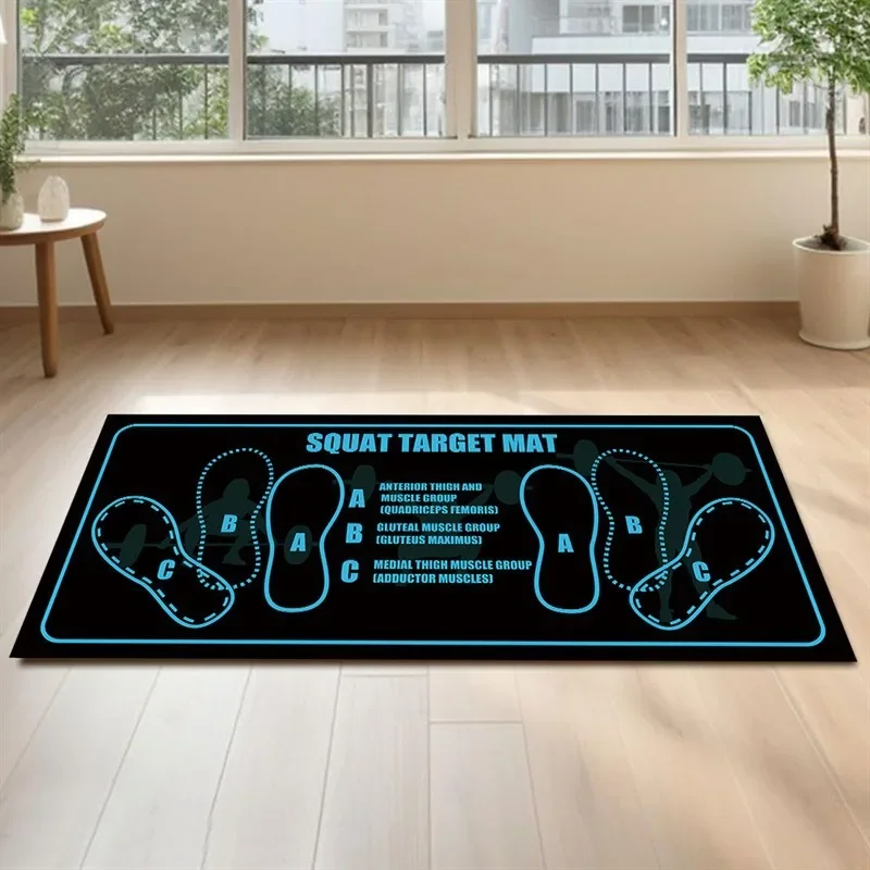 VIKAMA Anti-Slip Noise Reduction Floor Mat Pilates Yoga Mat Fitness Mat Home Floor Mat Indoor and Outdoor Carpet Home Decor
