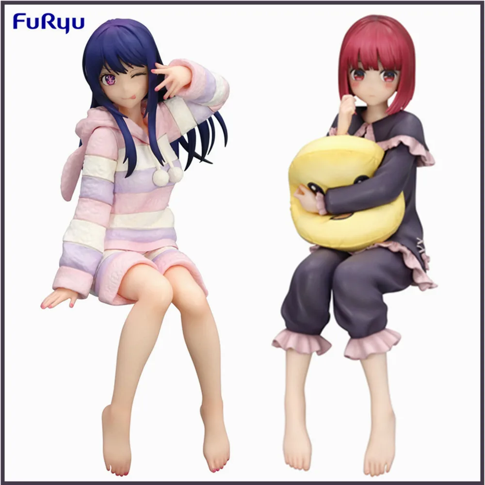 Original Furyu Anime Figure Oshi No Ko Noodle Stopper Figure Ali Kana Arima Have a good night!-Action Figurine Collector Toys