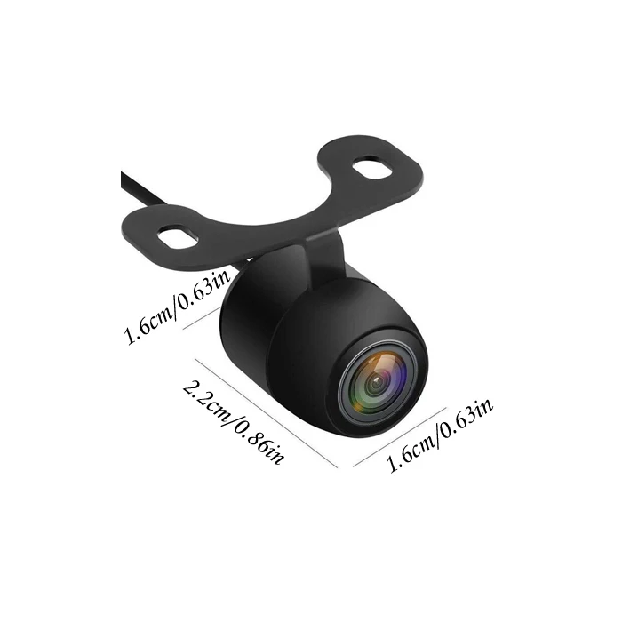 Night Vision Backup Camera Car Rear View Camera Universal- For Monitor Display MP5 SUV Vehicles Pickup Camper Tractor Van Truck