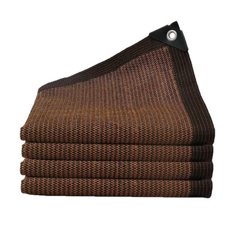 Thick UV Resistant Khaki Sunshade Sails for Courtyard Garden Balcony Camping Shelter 4mx4 to 10x10 Large Outdoor Cover