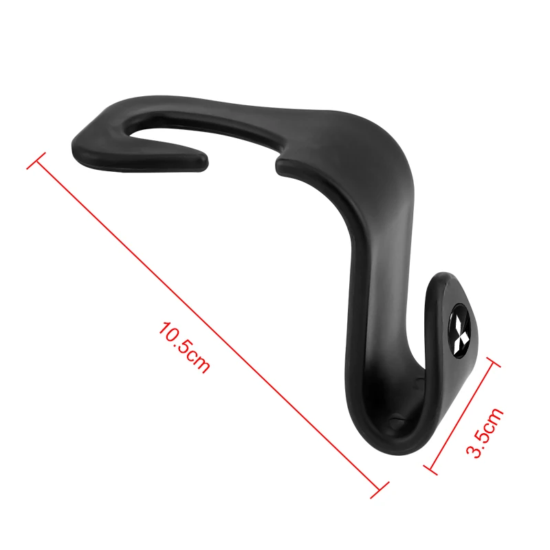 2 Pcs Portable Car Seat Backrest Hooks Car Seat Headrest Hook For Mitsubishi ASX Lancer Pajero 4 Outlander Colt Galant 8 Carisma