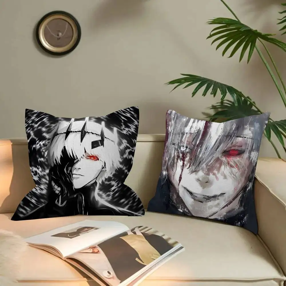 Anime T-Tokyo Ghoul Season Pillowcase toon Gift Cushion Cover Bedroom Home Sofa Chair Seat Decor pillow case
