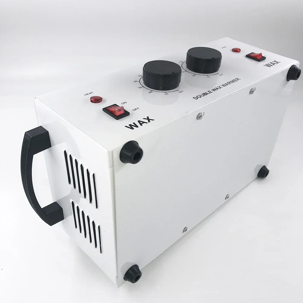 Paraffine Warmer SPA Epilator Hair Removal Tool 220V/ 110V Double Depilatory Wax Heater Melting Machine