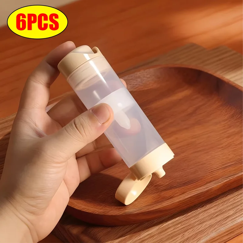 1-Bottle Pack 2.71oz And 1.69oz Refillable Containers, Creamy Emulsion Dispensing, Squeeze-Out Liquid, Convenient for Travel