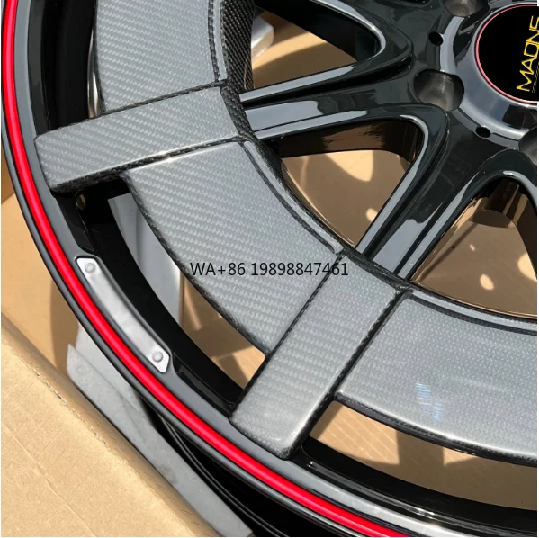 WHEELSHOME TIFFANDO 8124F New 22/23/24 Inch Sport Forged T6-6061 Aluminum Alloy Wheel Multi Spoke 30mm/20mm ET BMF Color Machine
