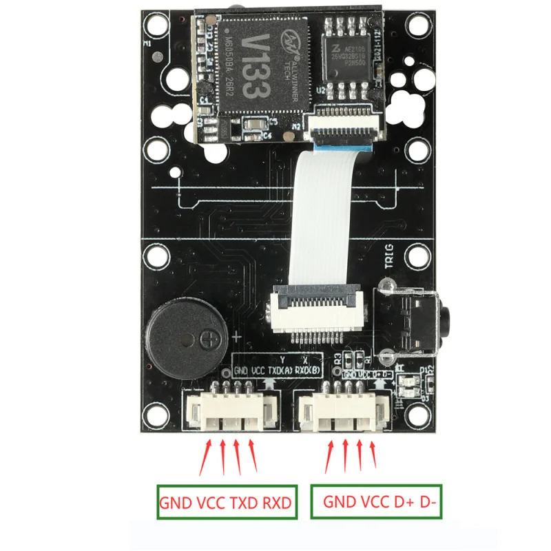 1D 2D USB UART Barcode Scanner Qr Code Scanner Module Reader