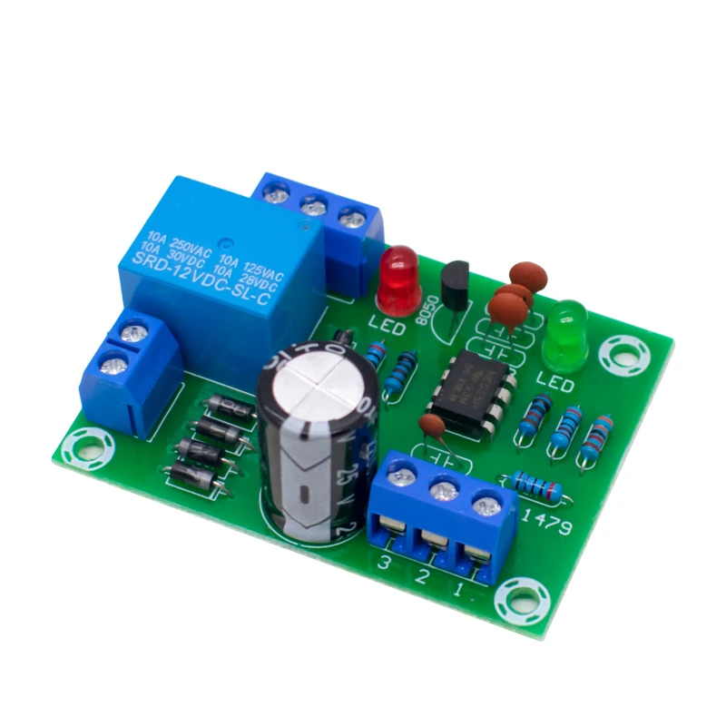 Water Level Controller Switch Liquid Level Sensor Module Automatically Pumping Drainage Protection Controlling Circuit Board