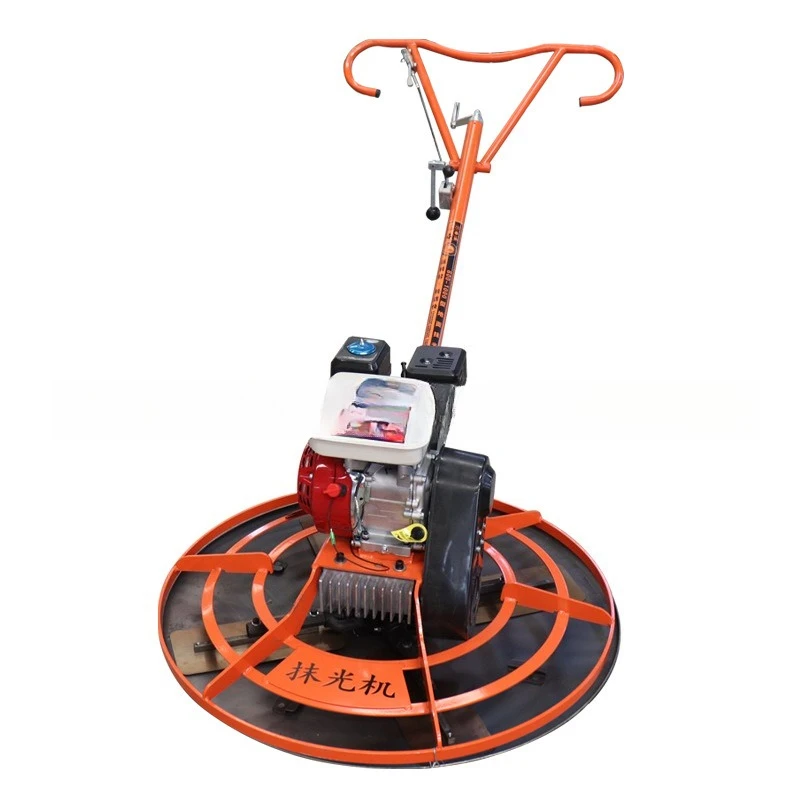 

Concrete pavement light collector type 100, hand grinder with automatic flameout, powered smoothing machine