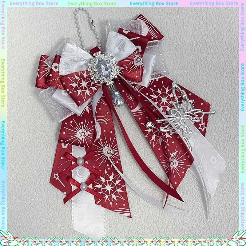 السلع التصوير القوس Itabag الديكور أنيمي المحيط Itabag قلادة DIY بها بنفسك الديكور المفاتيح صديق هدية لوليتا ميرش