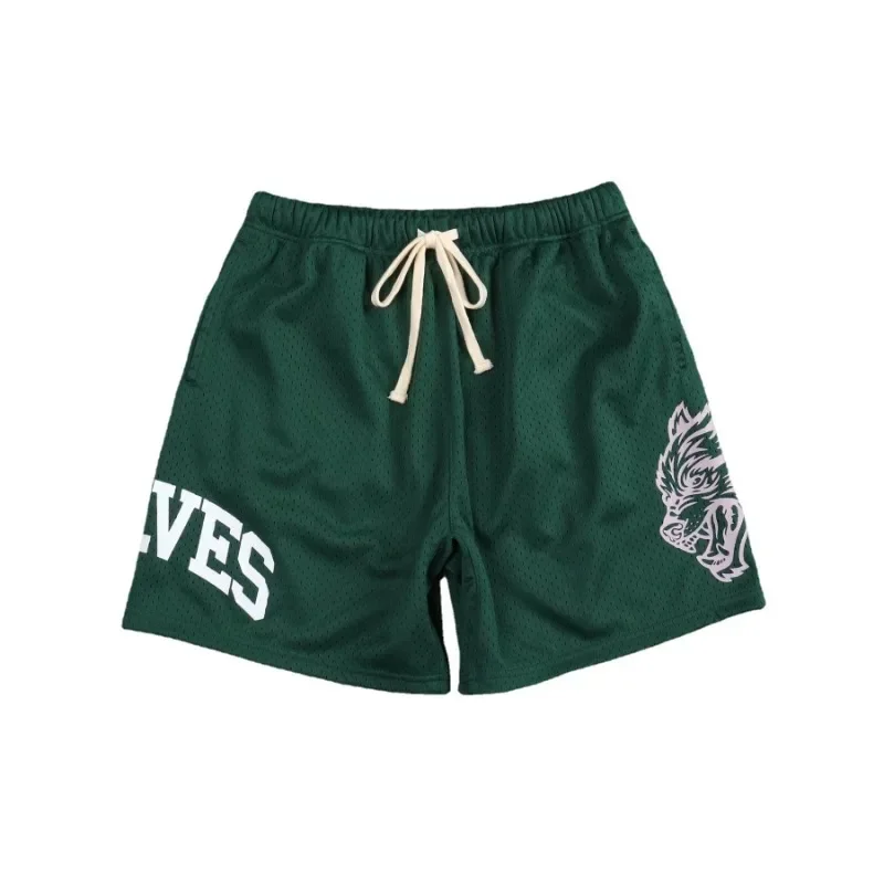 Mens Summer Streetwear Sports Casual Motorcycle Shorts Gym Fitness Mesh Quick Dry Running Beach Basketball Jogger Short Pants