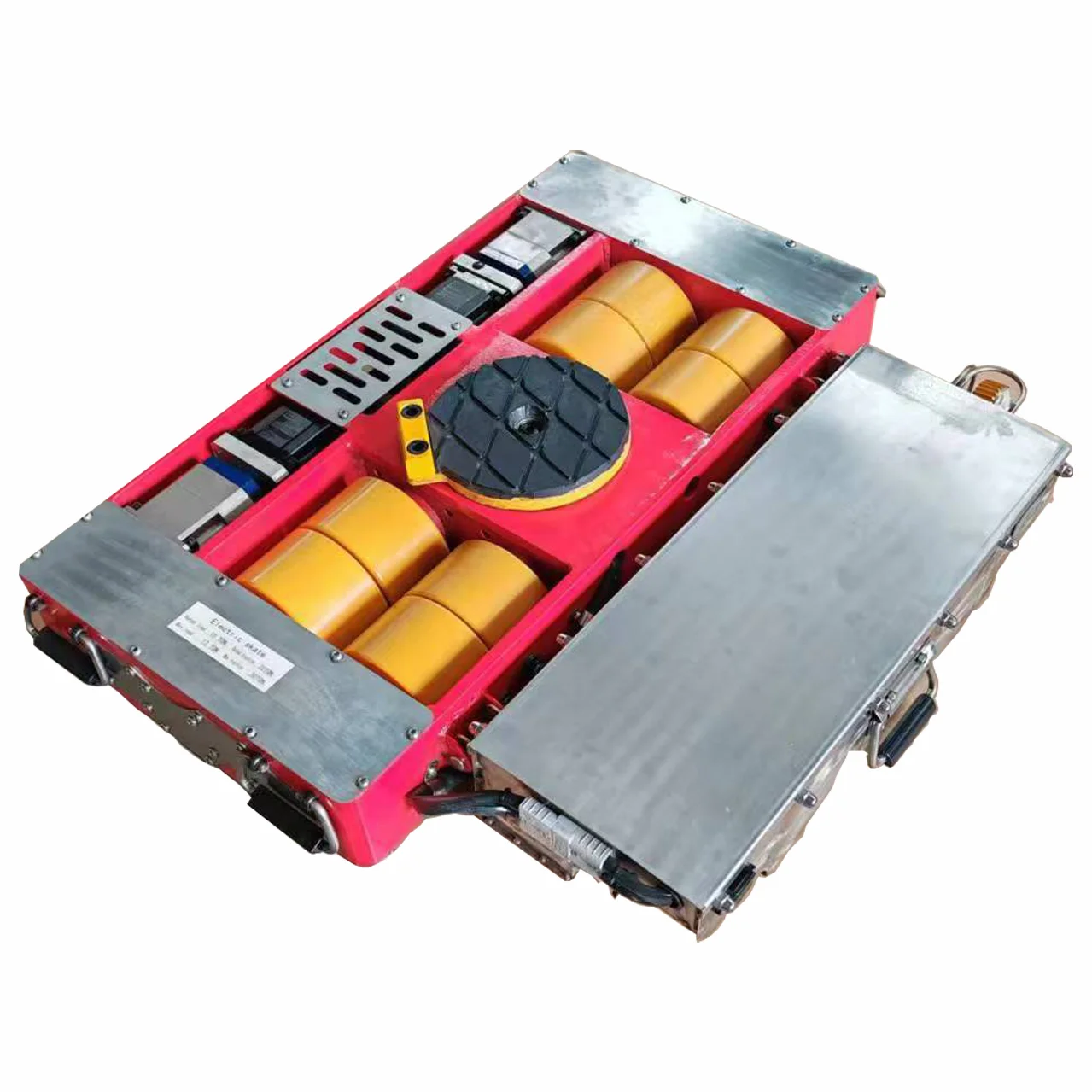 30t Machinery Skate Dolly Machinery Moving Skate Machinery Mover Skate PU Rollers