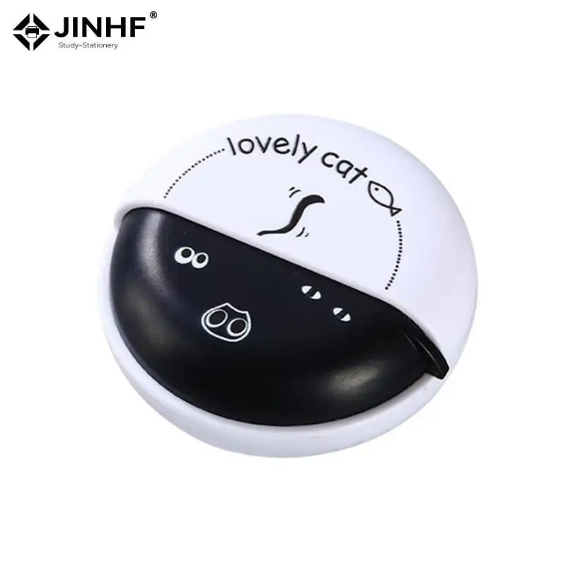 1pcs Headphone Cable Box Round Headphone Storage Box Rotating Cover Earphone Container Home Accessories Cute Data Line Box Case