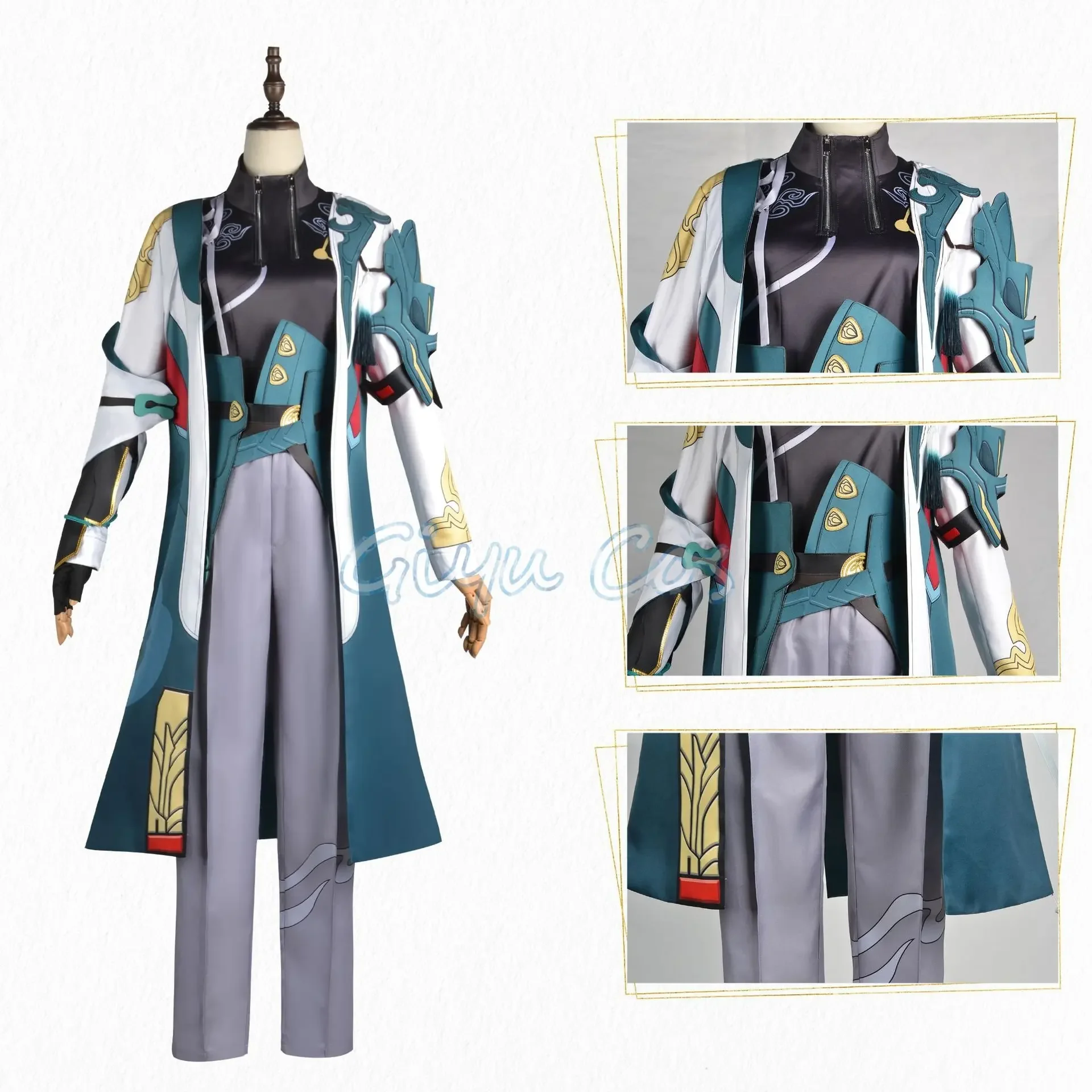 Honkai Star Rail Dan Heng Cosplay Costume pour femme, uniforme de carnaval adulte, olympiques de fête d'Halloween Anime, masque Tim ade, jeu