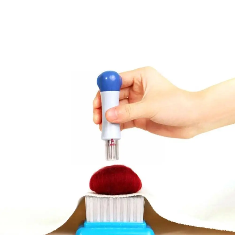 เข็มชุด Felting เข็ม7เข็ม Felting Starter Kit Felt Diy แพคเกจขนสัตว์ Felt สำหรับ DIY อุปกรณ์เครื่องมือ p1P8
