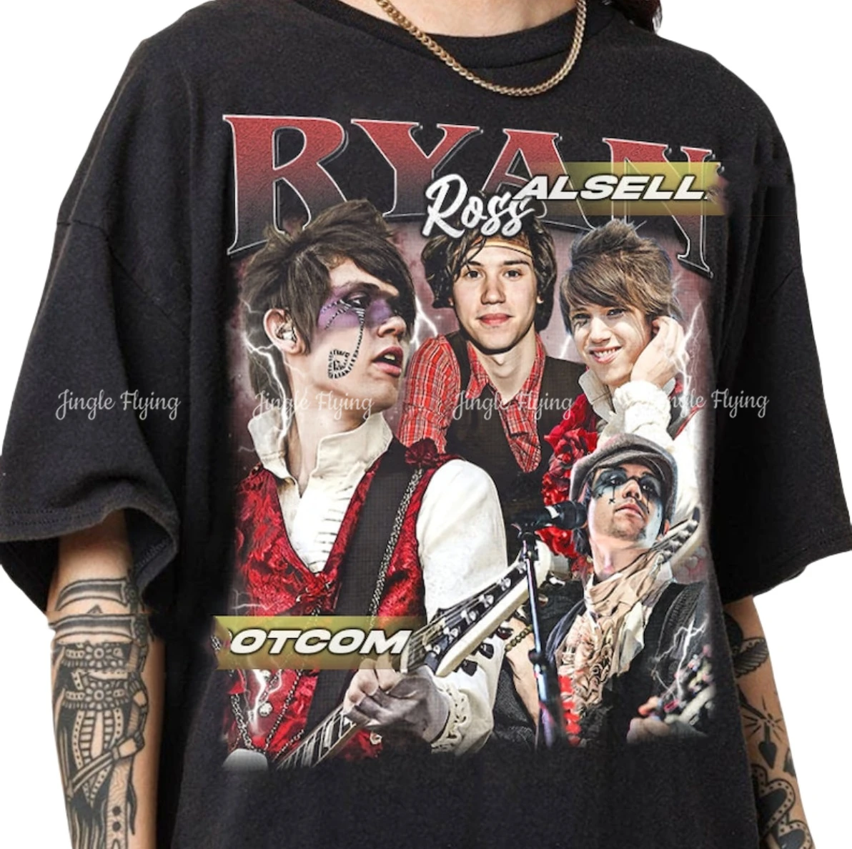 Limited Ryan Ross Vintage Shirt Printable Design Tribute Aesthetic Crewneck Sweatshirt Trendy Tee