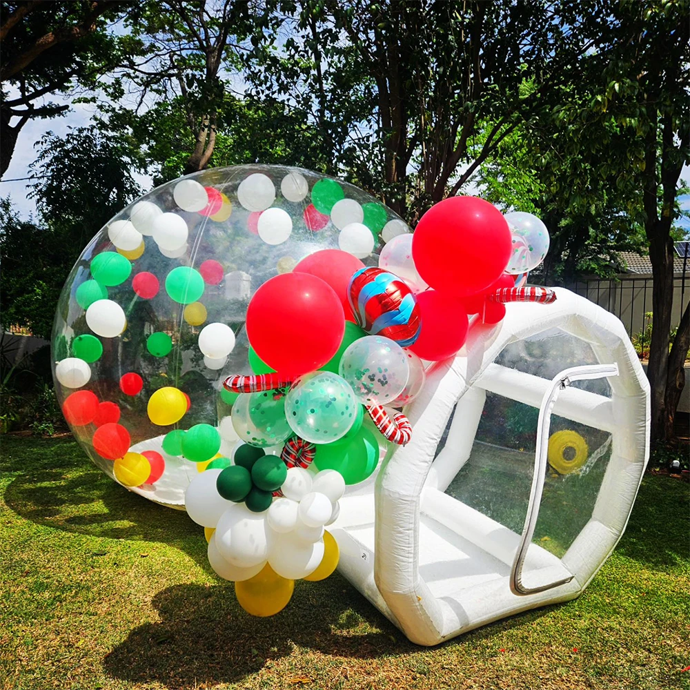 Casa Inflável Transparente em - Bubble Machine Outdoor avaliação e preço