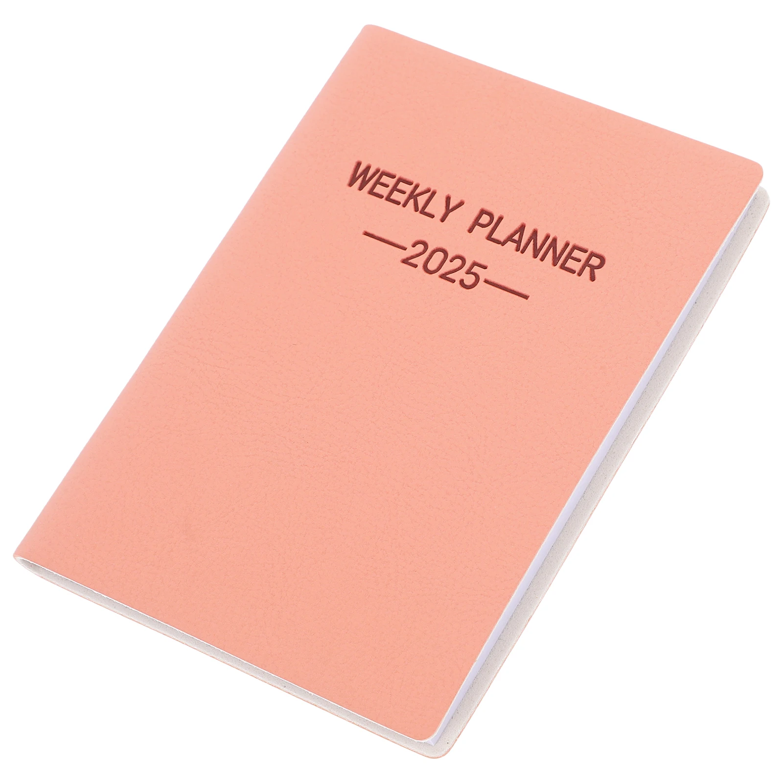 

Weekly Planner Monthly Calendar Notebook 2025 Undated Thick Paper Schedule Small Size Office Home School Supplies