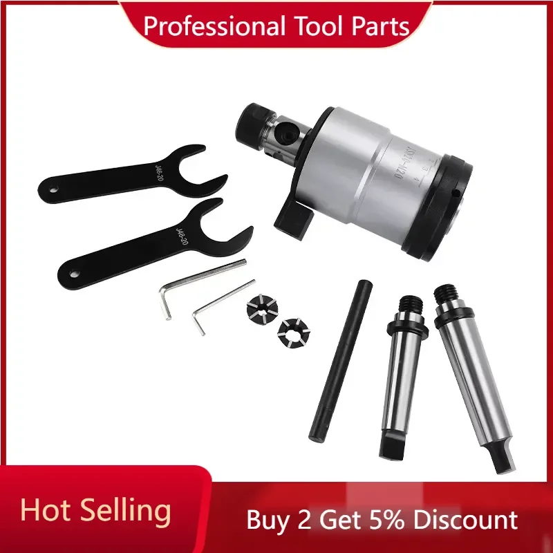 Factory Supply ONWCNC Precision CNC J46 Reversible Tapping Chuck Set (Steel M2-M20 Tapping Range Overloading Function)