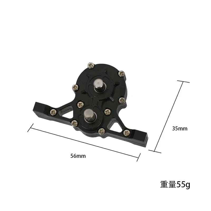 1 Item Simulation Metal Transfer Case for 1/14 Tamiya RC Truck Car BENZ 1851 3363 and MAN 620 Diy Parts Toys