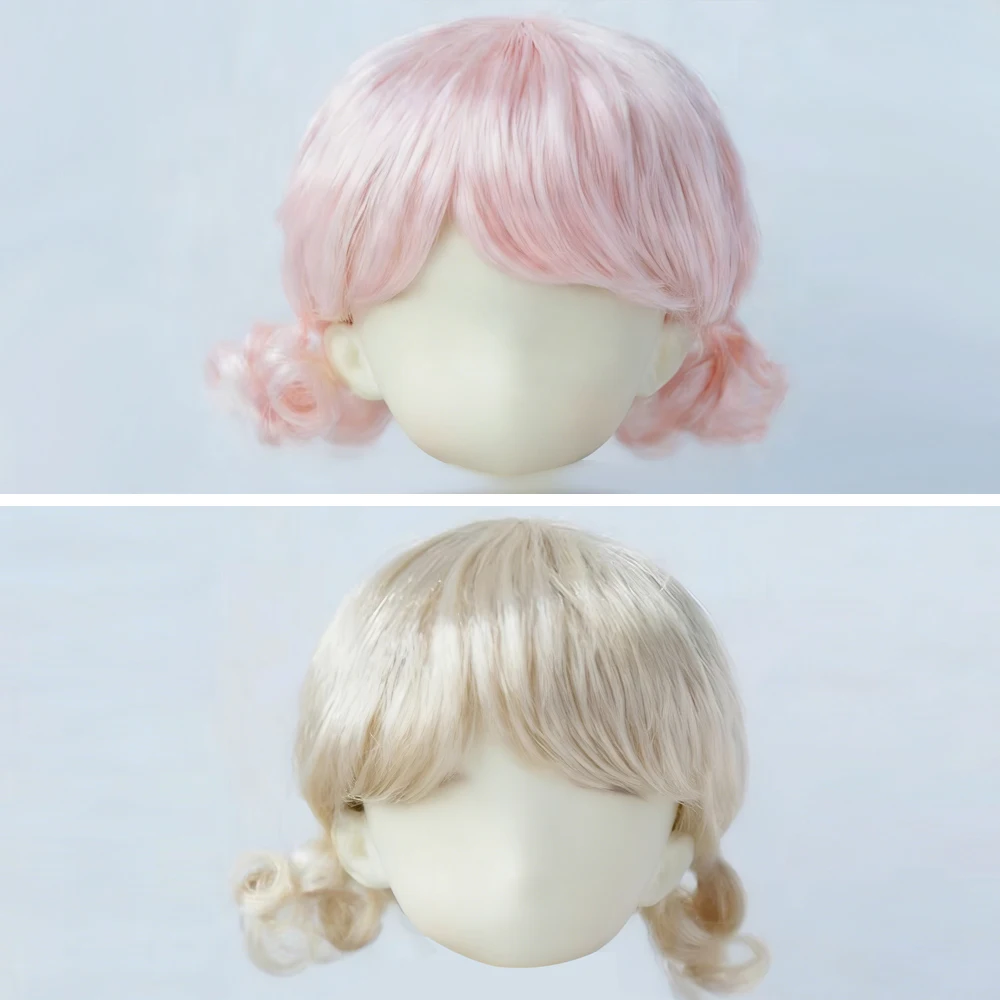 

Новый 1/8 Bjd SD кукла парик прекрасные кукольные волосы для bjd Dolls ob11 DIY парики для волос аксессуары для кукол модный парик для девочек