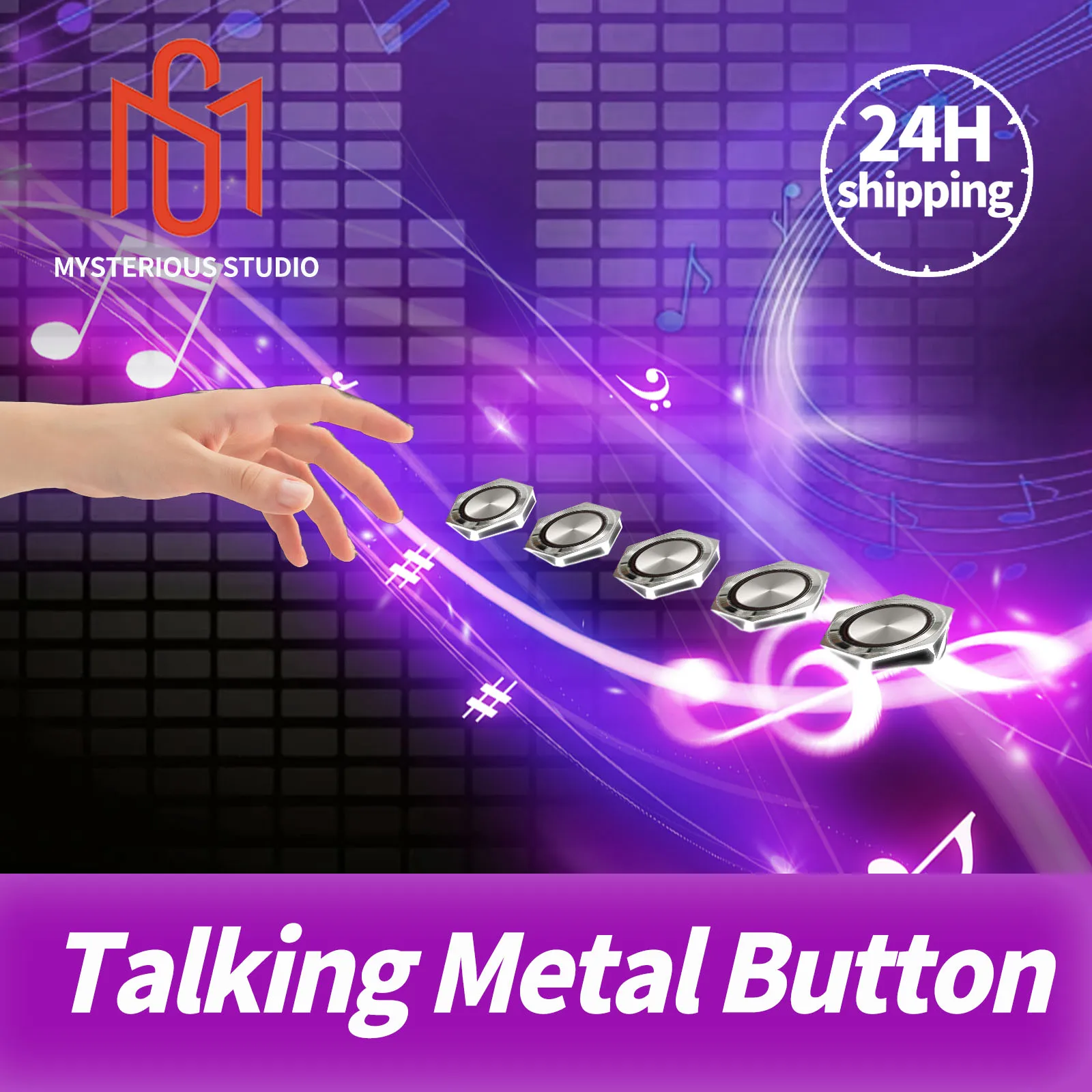 

Escape Room Prop Talking Metal Buttons Figure Out The Correct Sequence Via Continuous Attempts And Sound Tip Charmber Game