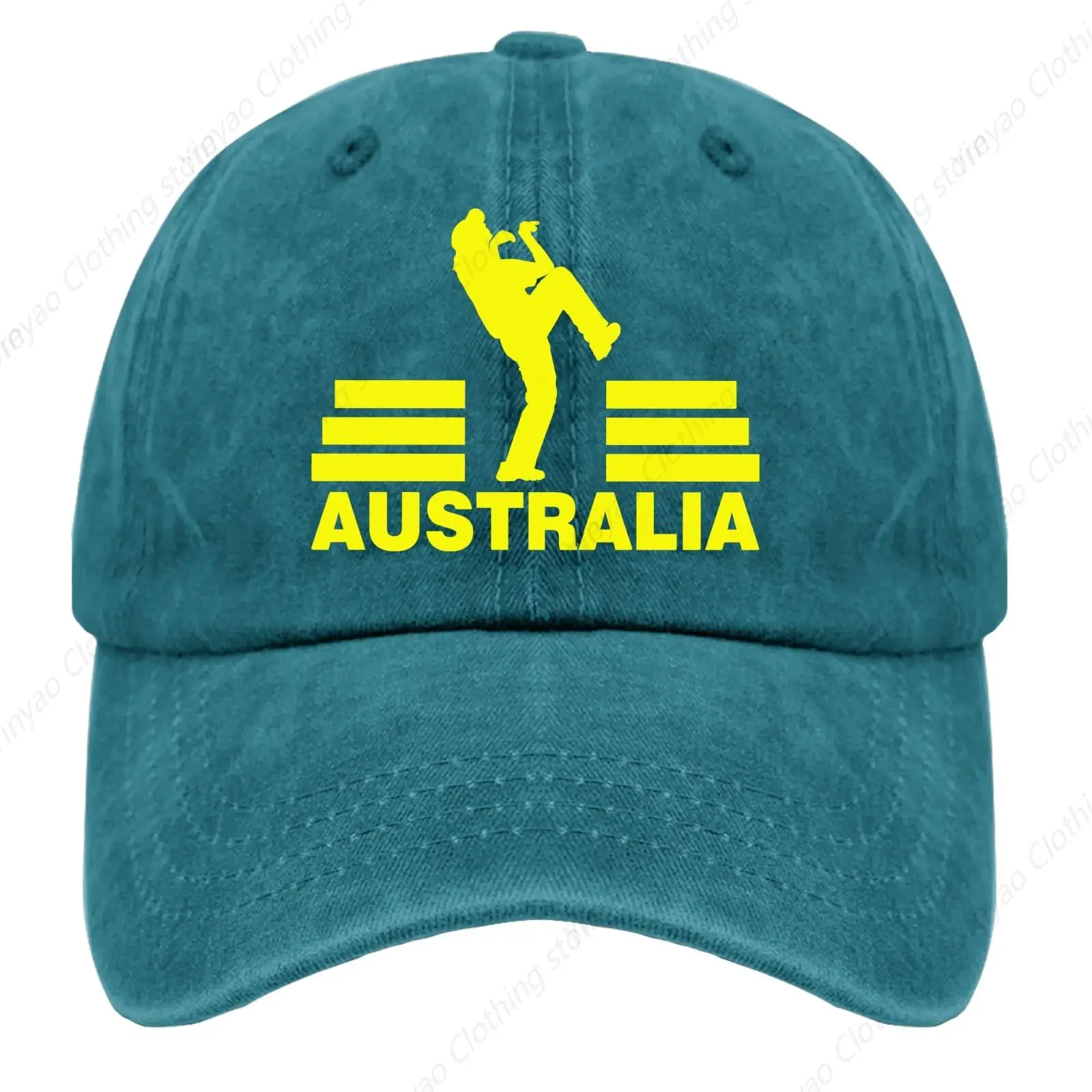 

Australian Breakdancing Golf Hat Funny Men's and Women's Hiking Hat Gift Adjustable Outdoor Baseball Hat