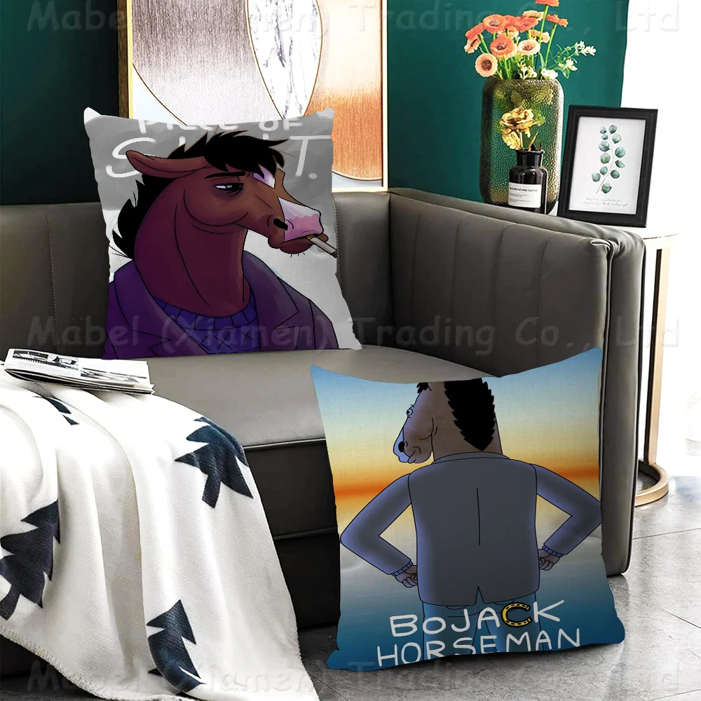 BoJack H-Horsemans Pillowcases Home Bedding Decorative Pillow Cover Wedding Super Soft Pillow Case