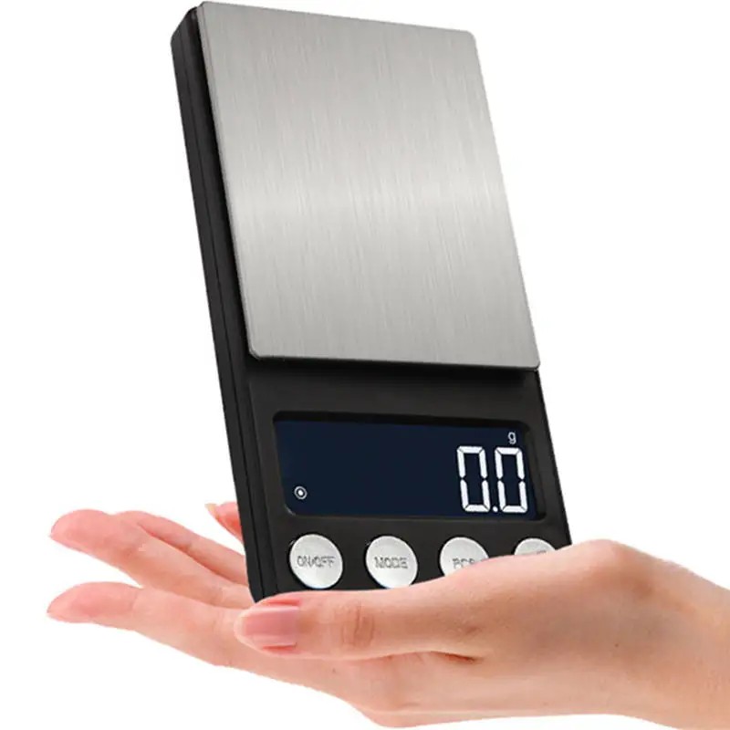 Mini balance numérique de précision 0,01g/0,1g avec écran LCD pour bijoux, or, diamants, accessoires, balance de poche, balance de cuisine