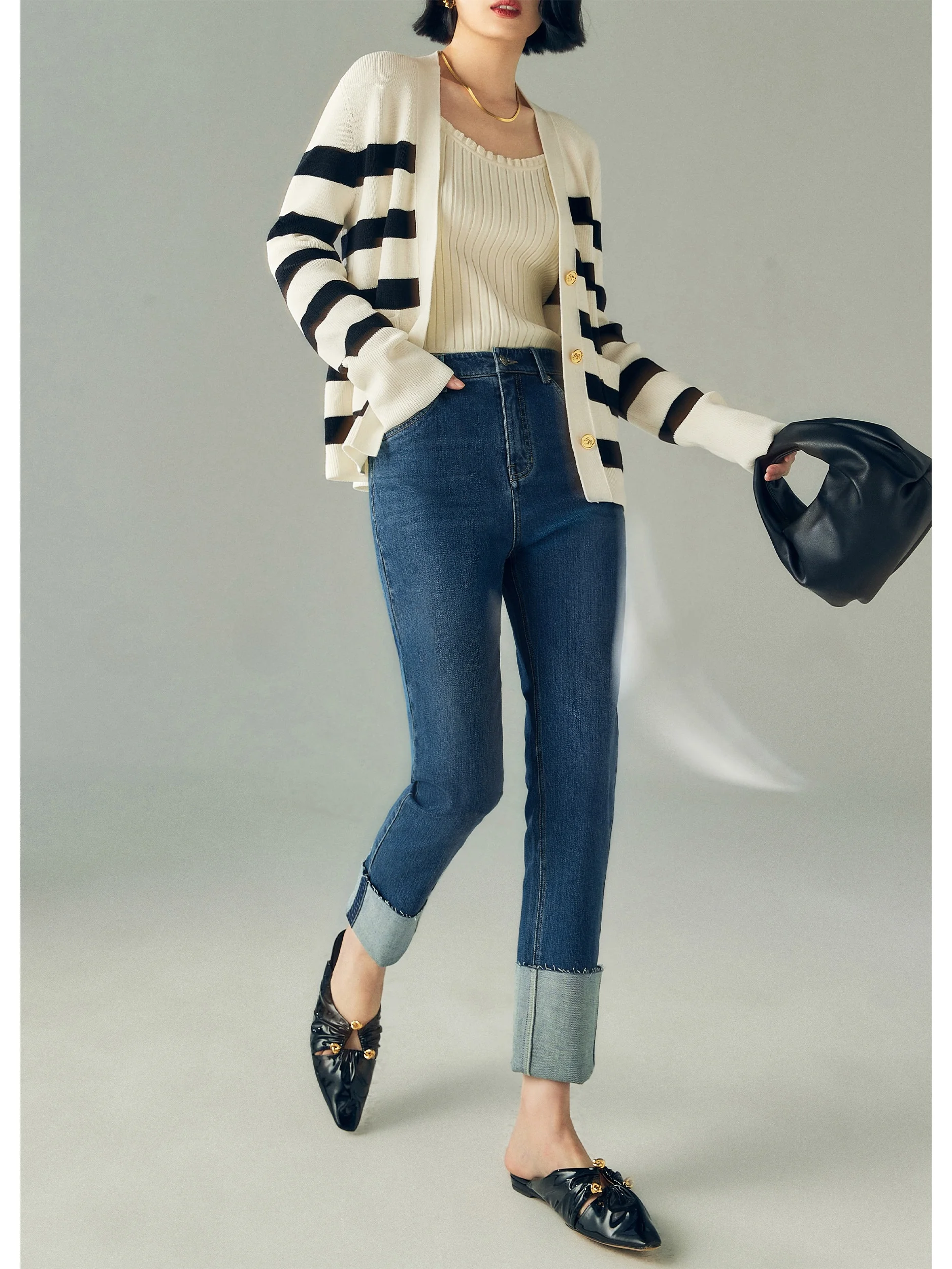 

Джинсы CA Free Flip Cigarette Pants: повседневные, экологичные, прямые, зауженные, с эффектом потертости, из денима, с высокой талией, хлопковые, стрейч.