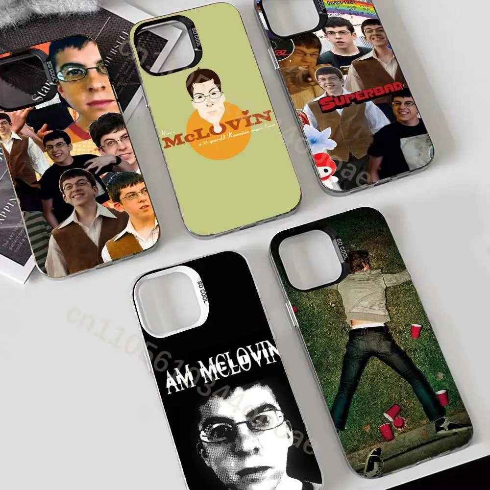 Mclovin Movie Superbad Phone Case For iPhone 17,16,15,14,13,12,11,Pro,Max,Plus Soft Black Cover