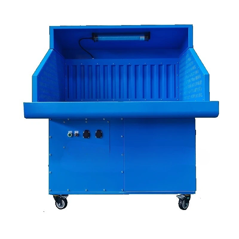 New Condition Horizontal Dry Grinding Table Woodworking Sanding Polishing for Stone Dust Collection Welding Downdraft Table