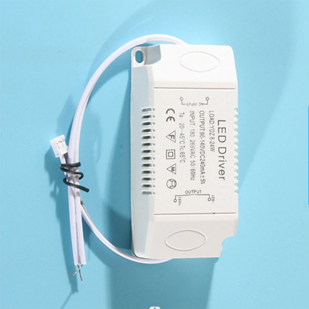 Electronic Transformer LED Driver Ceiling Light 8-24W 80* 35* 23MM AC180-265V50/60HZ Terminal Safety Regulations