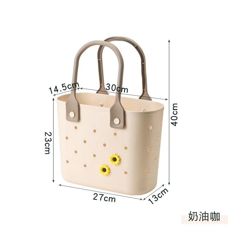 Panier de rangement pour salle de bain, panier de rangement creux à main pour la maison, panier de d