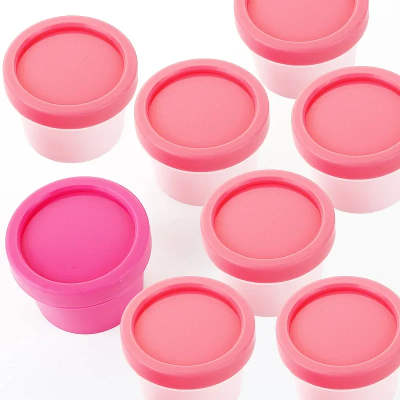 20/30/50pcs 50ml Empty Cream Cosmetic Bottles Cylinder Facial Cream Plastic Jars Containers Refillable Makeup Pot for Body Cream