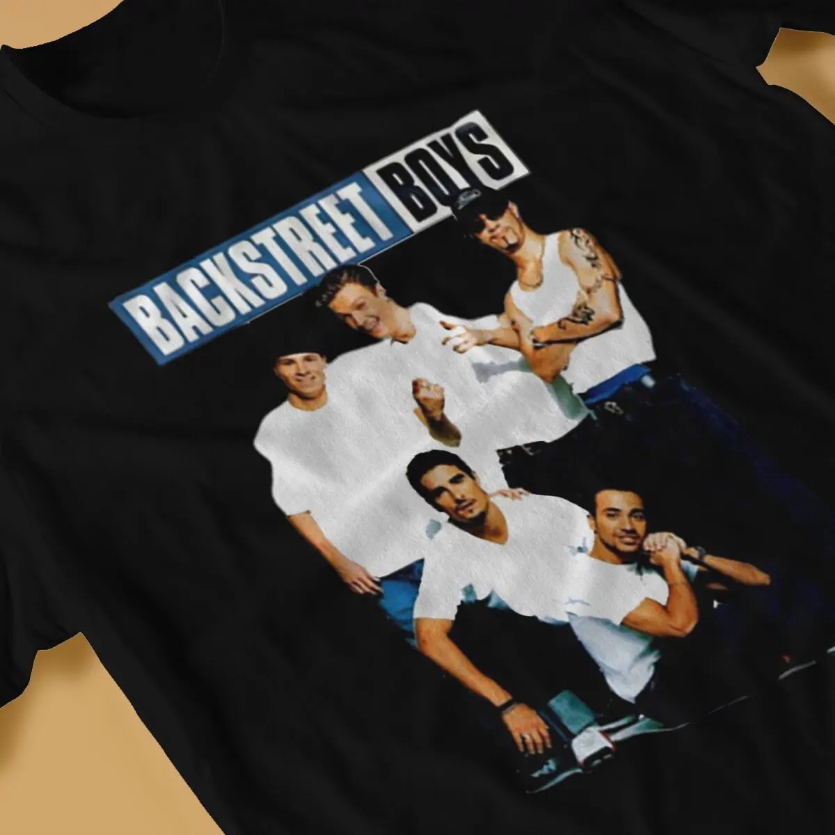 Backstreet Boys Men\'s TShirt The Best Band In The Universe In 1998 Distinctive T Shirt Graphic Sweatshirts New Trend