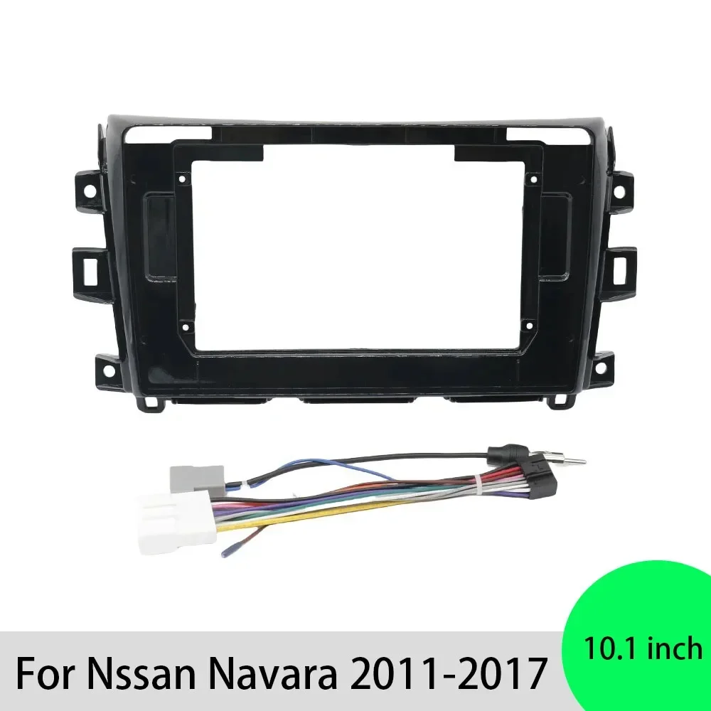 10Inch For Nssan Navara 2011-2017 Terra Frontier NP Car Frame Fascia Adapter Canbus Box Decoder Android Radio Dash Fitting Panel