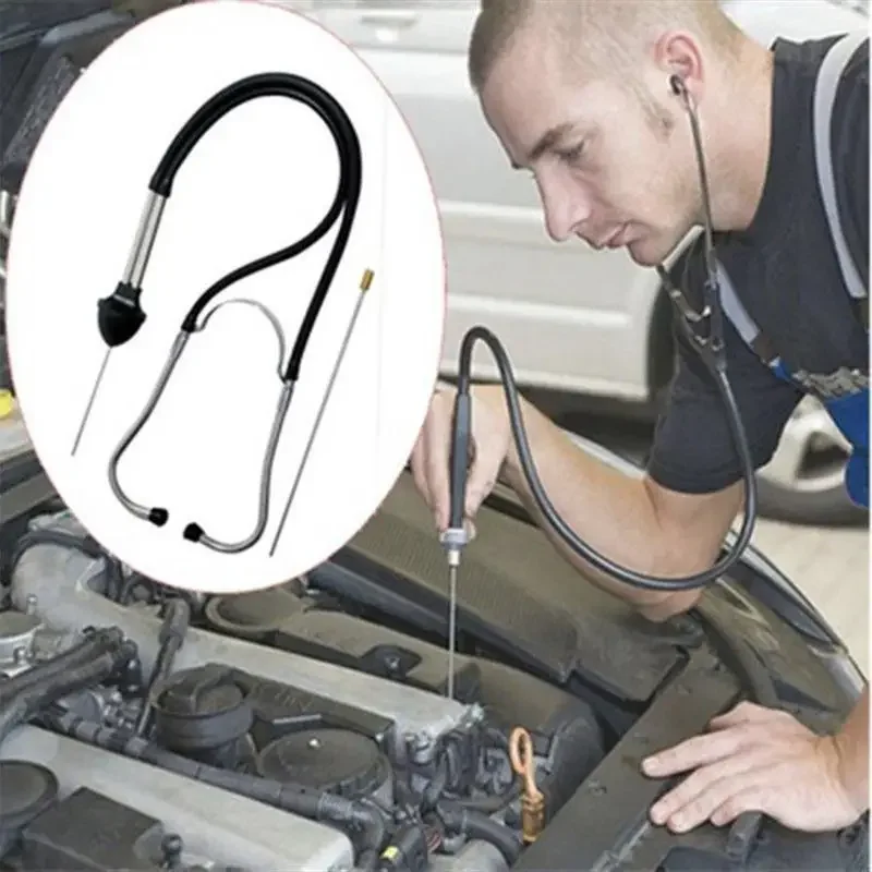 

Engine Block Repair Super Sensitive Mechanics Tester Tools Car Stethoscope Analyzer