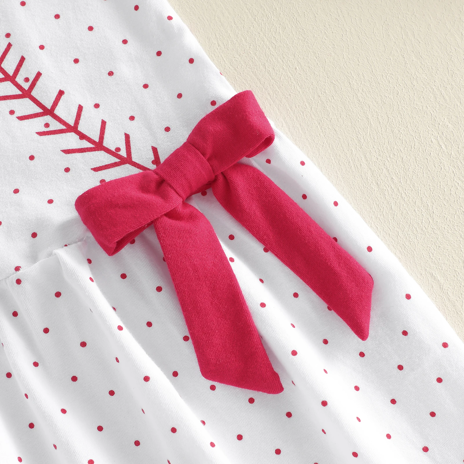 1-7Y Little Girls Summer Dress Sleeveless Turn-down Collar Dots Print Sporty Dress Sundress Children's Clothing